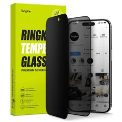 Ringke Case for iPhone 15 Pro - Ringke Tempered Glass - Privacy 8809919307994 έως 12 άτοκες Δόσεις