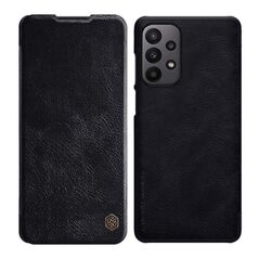 Nillkin Case for iPhone 16 - Nillkin Qin Prop Plain Leather Case - Black 6902048281950 έως 12 άτοκες Δόσεις