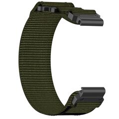 Techsuit Strap for Garmin Fenix 3/3 HR/5X/5X Plus/6X/6X Pro/7X/7X Pro Solar - Techsuit Watchband QuickFit (W057) - Green 5949419219298 έως 12 άτοκες Δόσεις