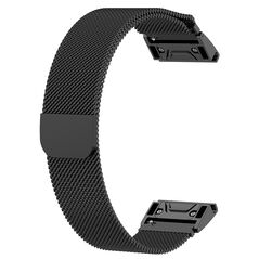 Techsuit Watchband for Garmin Fenix 5/5 Plus 6/6 Pro/7/Forerunner 935/945/955/Approach S60/S62 - Techsuit Watchband QuickFit 22mm (W009) - Black 5949419219342 έως 12 άτοκες Δόσεις