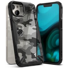 Ringke Case for iPhone 16 - Ringke Fusion X Design - Camo Black 8800274960480 έως 12 άτοκες Δόσεις