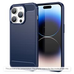 Techsuit Case for Realme 13 Pro / 13 Pro+ - Techsuit Carbon Silicone - Blue 5949419235977 έως 12 άτοκες Δόσεις