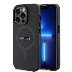 Guess GUHMP15LPSAHMCK iPhone 15 Pro 6.1&quot; black/black hardcase Saffiano MagSafe 3666339155780