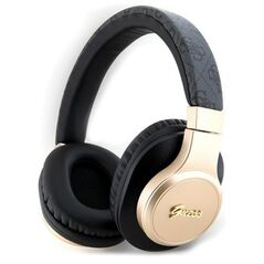 Guess Bluetooth on-ear headphones GUBH604GEMK black/black 4G Script 3666339170202