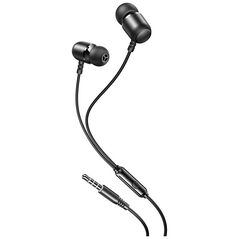 XO wired earphones EP64 jack 3,5 mm black 6920680834464