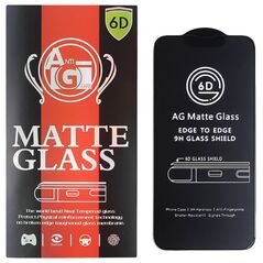 Tempered glass 6D matte for iPhone 12 / 12 Pro 6.1'' black frame 5907457722767