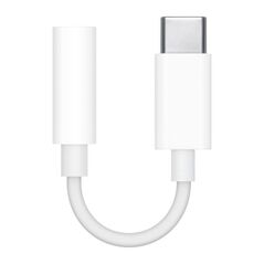 Apple MU7E2ZM/A USB-C audio adapter - 3.5 mm mini jack - white 190198886866