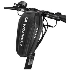 Wozinsky waterproof scooter handlebar bag 3l handlebar bag black (WSB4BK) 5907769300677