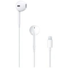 Apple EarPods earphones with Lightning tip for iPhone white (EU Blister)(MMTN2ZM/A) 190198001733