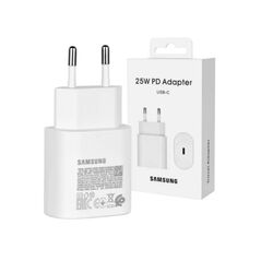 Samsung Samsung - Original Wall Charger (EP-TA800NWEGEU) - Type-C Fast Charging, PD 25W - White (Blister Packing) 8806090973338 έως 12 άτοκες Δόσεις