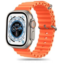 Strap for APPLE WATCH 4 / 5 / 6 / 7 / 8 / SE / ULTRA (42 / 44 / 45 / 49 MM) Tech-Protect IconBand orange 9490713930212