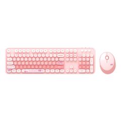 MOFII MOFII Sweet New 2.4G Wireless Keyboard + Mouse Set (Pink) 068090  Sweet SMK-623387AG έως και 12 άτοκες δόσεις 6950125752275