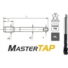 Fanar GWINTOWNIK M16 DIN-376E R45 (6H) HSSE-PM HL MASTERTAP