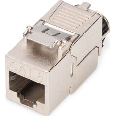 Digitus Moduł Keystone RJ45 (8P8C) kat. 8.1 STP, ekranowany, beznarzędziowy, stalowy