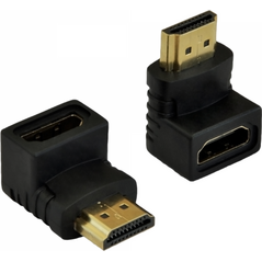 Adapter AV Akyga HDMI - HDMI czarny (AK-AD-01)