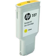 Tusz HP Żółty wkład atramentowy HP 727 DesignJet 300 ml - F9J78A