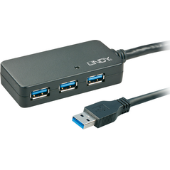 HUB USB Lindy 4x USB-A 3.0 (43159)