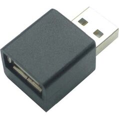 Adapter USB USB - USB Czarny