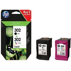 Tusz HP Toner Ink/302 Cart Combo 2-Pack (X4D37AE)