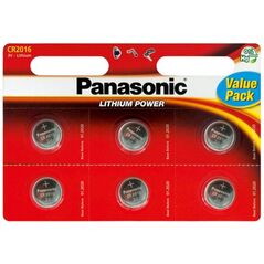 Panasonic Bateria Lithium Power CR2016 90mAh 6 szt.