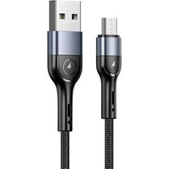 Kabel USB Usams USB-A - microUSB 1 m Czarny (SJ450ZJ01)