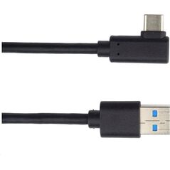 Kabel USB PremiumCord USB-A - USB-C 3 m Czarny (ku31cz3bk)