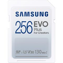 Karta Samsung EVO Plus 2021 SDXC 256 GB Class 10 UHS-I/U3 V30 (MB-SC256K/EU)