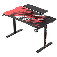 Biurko Ultradesk Atomic Czarne 139 cmx74 cm