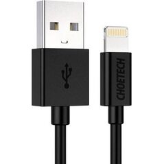 Kabel USB Choetech USB-A - Lightning 1.2 m Czarny (IP0026)