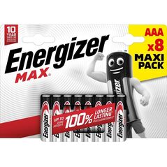 Energizer BATERIE ENERGIZER MAX AAA LR03 /8 ECO