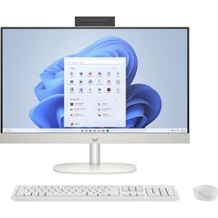 Komputer HP HP AiO 24-cr0003nw Ryzen 5 7520U 23 8 FHD AG IPS 16GB_DDR5 SSD512 Radeon 610M Win11 2Y Shell White