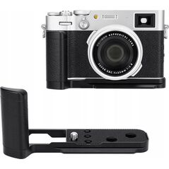 JJC Uchwyt Szyna Klatka Video Grip Holder 1/4"" Do Fuji Fujifilm X100vi X100 Vi / Hg-x100vi Black