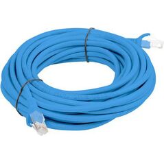 Lanberg RJ-45/RJ-45 kat.5e Niebieski 10m (PCU5-10CC-1000-B)