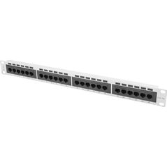 Lanberg Patch panel 1U 19" 24x RJ-45 Kat.5E Szary (PPU5-1024-S)