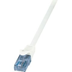 LogiLink RJ-45/RJ-45, kat.6A, U/UTP, biały, 1.5m (CP3041U)