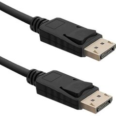 Kabel Qoltec DisplayPort - DisplayPort 1m czarny (50585)