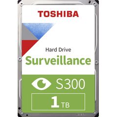 Dysk serwerowy Toshiba S300 Surveillance 1TB 3.5'' SATA III (6 Gb/s)  (HDWV110UZSVA)