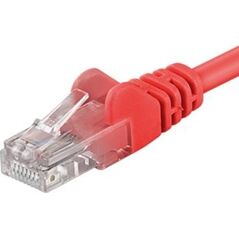 PremiumCord PREMIUMCORD Patch kabel UTP RJ45-RJ45 CAT5e 0.25m czerwony