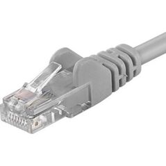 PremiumCord PREMIUMCORD Patch kabel UTP RJ45-RJ45 CAT5e 0.25m szary