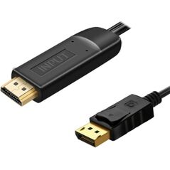 Kabel PremiumCord DisplayPort - HDMI 2m czarny (kportad21)