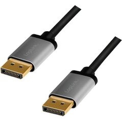 Kabel LogiLink DisplayPort - DisplayPort 1m czarny (CDA0100)