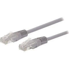 C-Tech Kabel C-TECH patchcord Cat5e, UTP, šedý, 1m