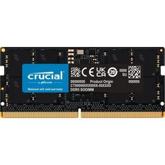 Pamięć do laptopa Crucial SODIMM, DDR5, 24 GB, 4800 MHz, CL46 (CT24G56C46S5)