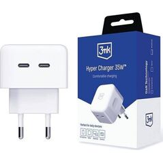 Ładowarka 3MK Hyper Charger 2x USB-C  (Hyper Charger 35W)