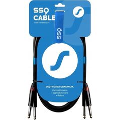 Kabel SSQ SSQ JMJM2 - 2x Jack mono / 2x Jack mono