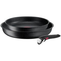 Patelnia Tefal Tefal Ingenio Black Stone L3999032 3 el. czarny