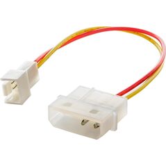 Akyga Molex - 3-pin, 0.15m, Wielokolorowy (AK-CA-36)