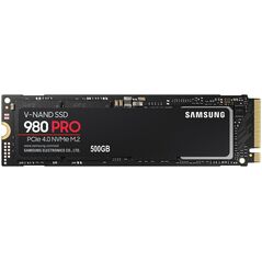 Dysk SSD Samsung 980 PRO 500GB M.2 2280 PCI-E x4 Gen4 NVMe (MZ-V8P500BW)