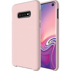 Etui Silicone Samsung A20s A207 różowo- złoty/rose gold