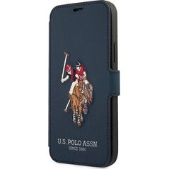 U.S. Polo Assn US Polo USFLBKP12MPUGFLNV iPhone 12/12 Pro 6,1" granatowy/navy book Polo Embroidery Collection